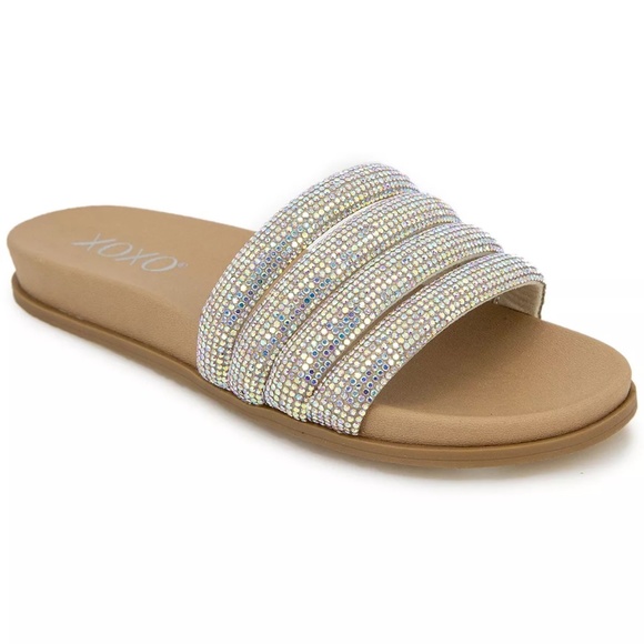 XOXO Jolee Rhinestone Sandals - Picture 1 of 8